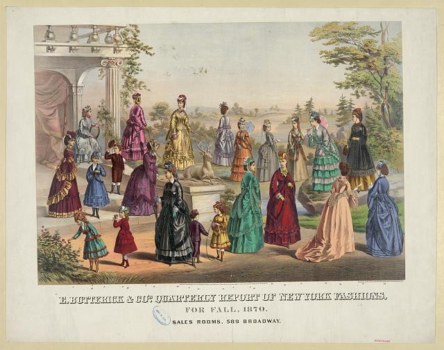 E. Butterick & Co.\'s quarterly report of New York fashions, for fall, 1870.