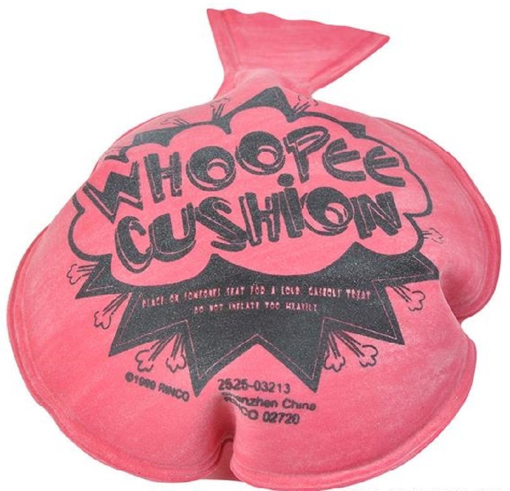 Rhode Island Novelty 3 Inch Whoopee Cushions, Pack of 36, Pink