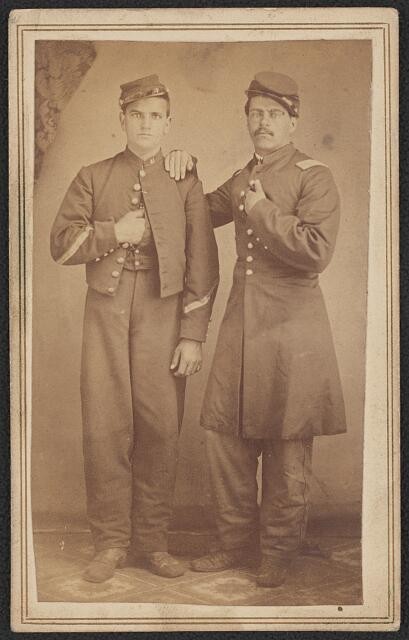 Photo:Alexandria Va Pritchard Bullard 1864-1865 Civil War Uniform Portrait