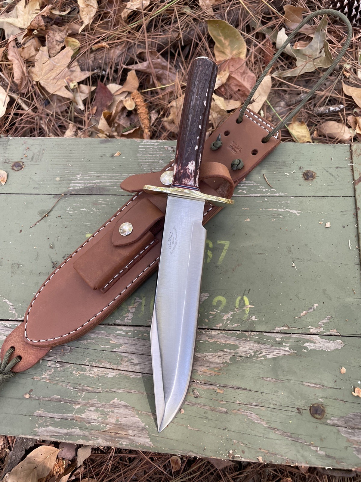 Wall Knives, Model 14 Attack Fighter With C model sheath 
