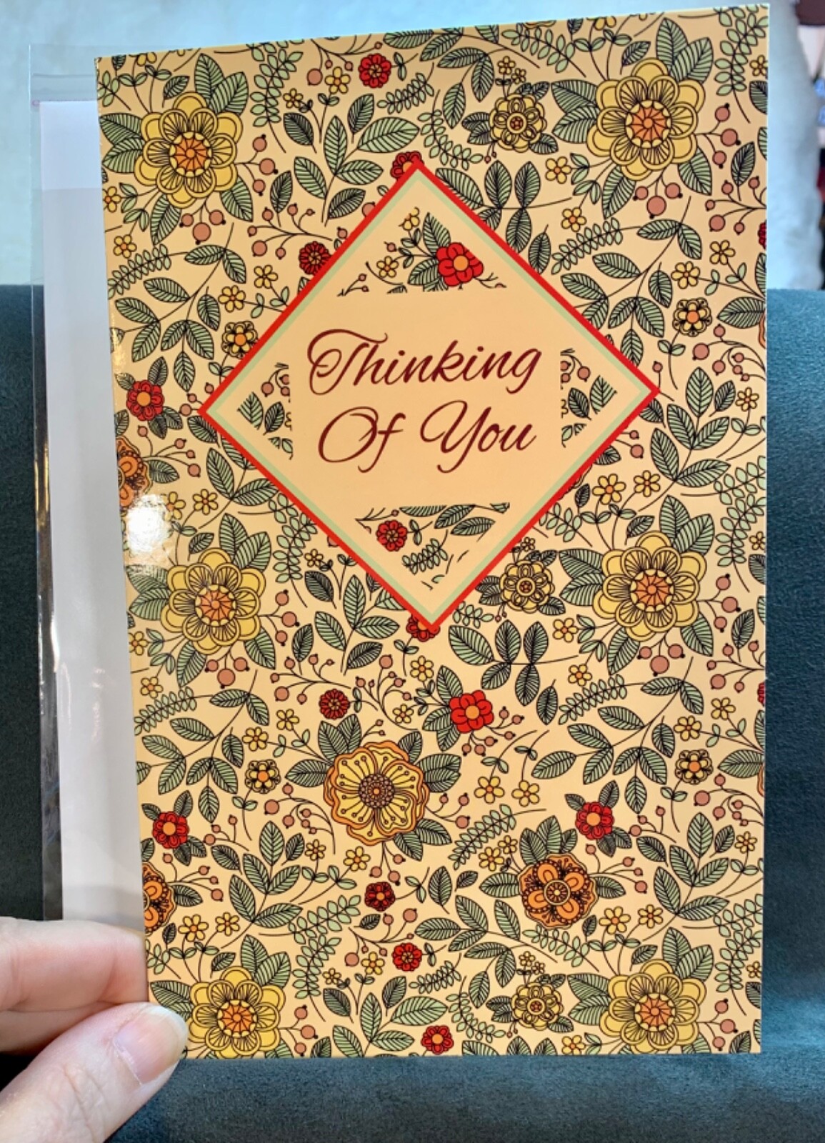 Thinking of You Card Sweet Caring Loving Card
