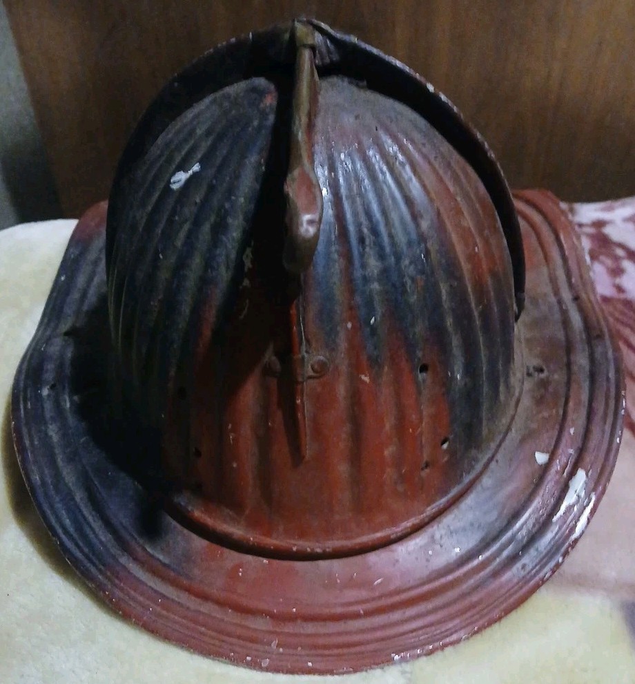 Vintage Cairns Brother Fireman Helmet Model 350 RARE