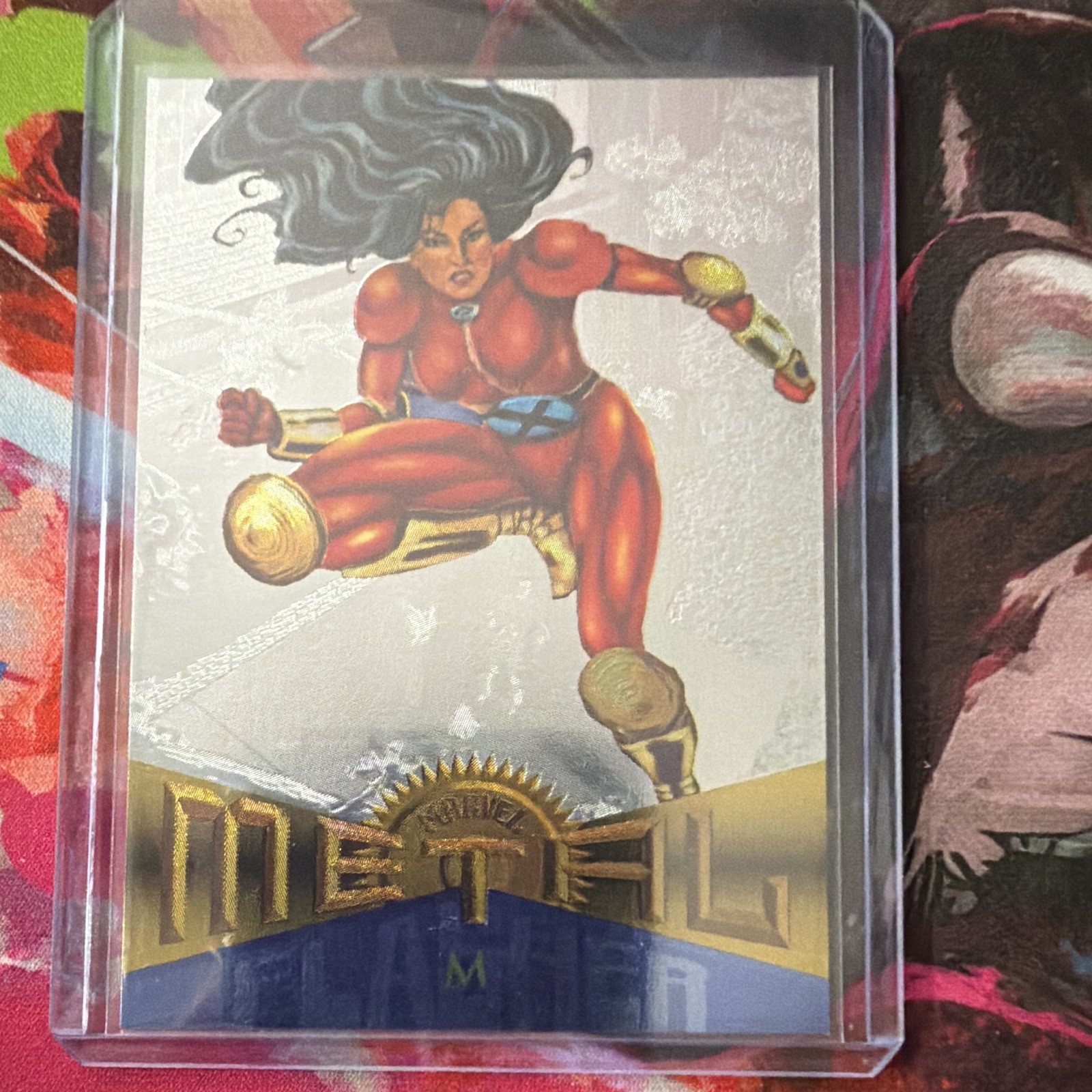 M - 1995 Fleer Marvel Metal #103 Silver Flasher