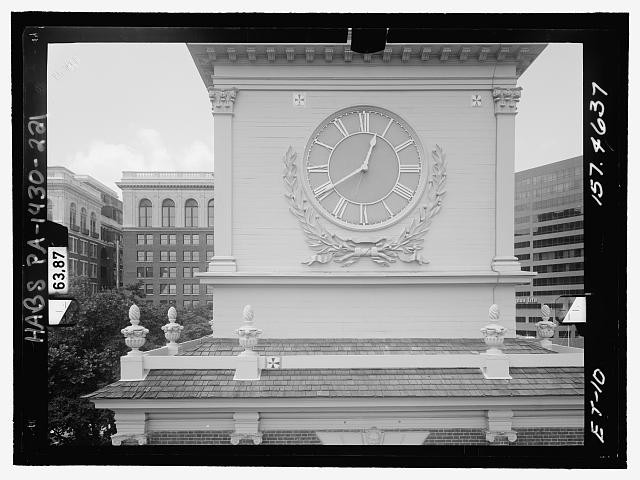 Photo:Atlanta Georgia USA 1900s Clock Tower East Elevation Third Stage