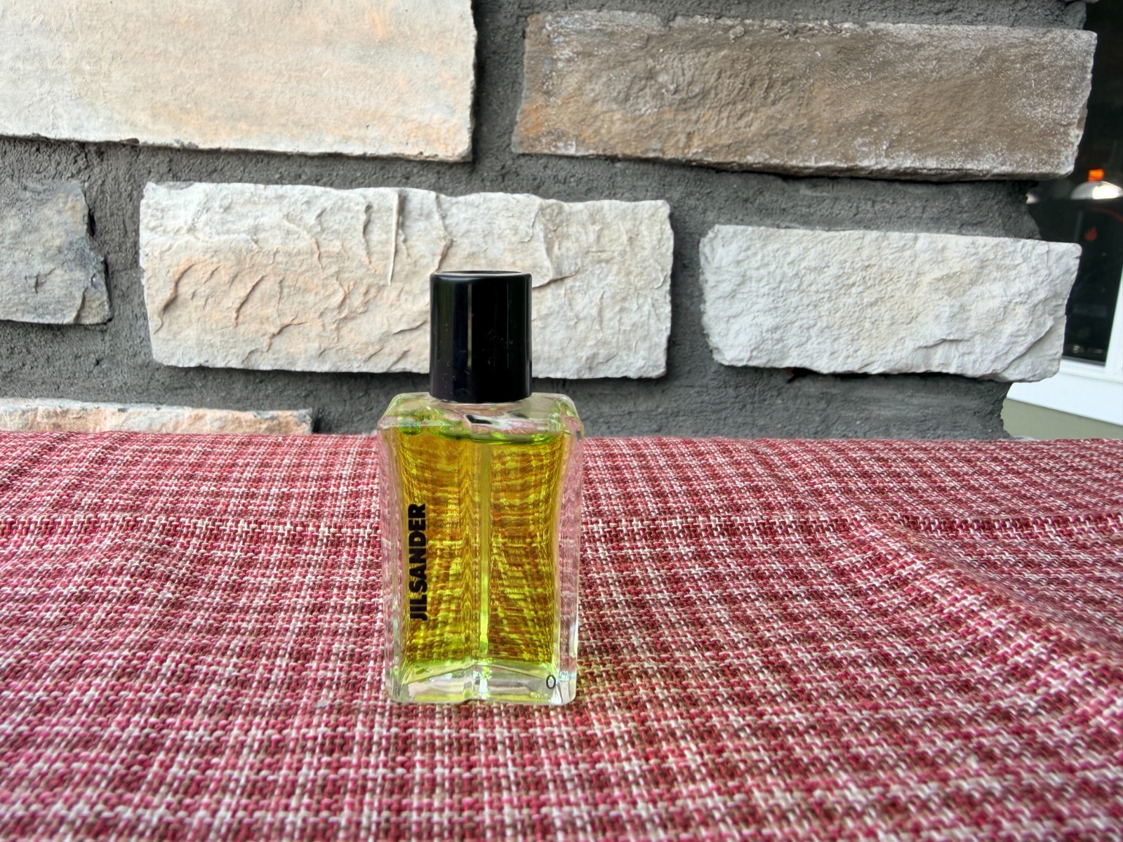 MINI Vtg 90s Y2K Jil Sander Pure Man? Marked o 0 Perfume Miniature Travel