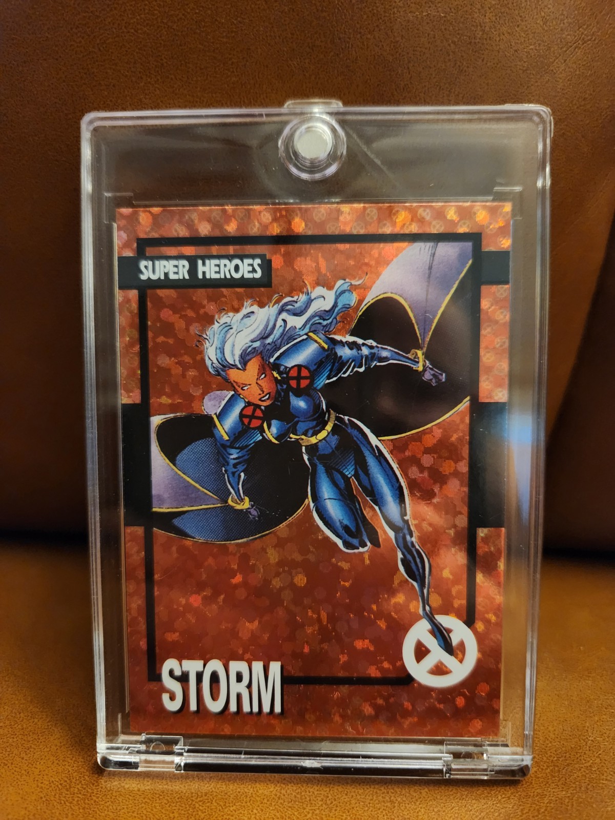 KITH 2023 Marvel Storm CARD X-Men 92 Orange Foil 1 of 299 Impel Fleer 🔥 RARE