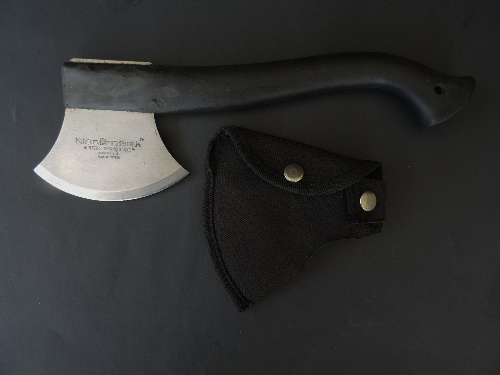 Normark Hunter's Skinning Axe Stainless  Made in Sweden
