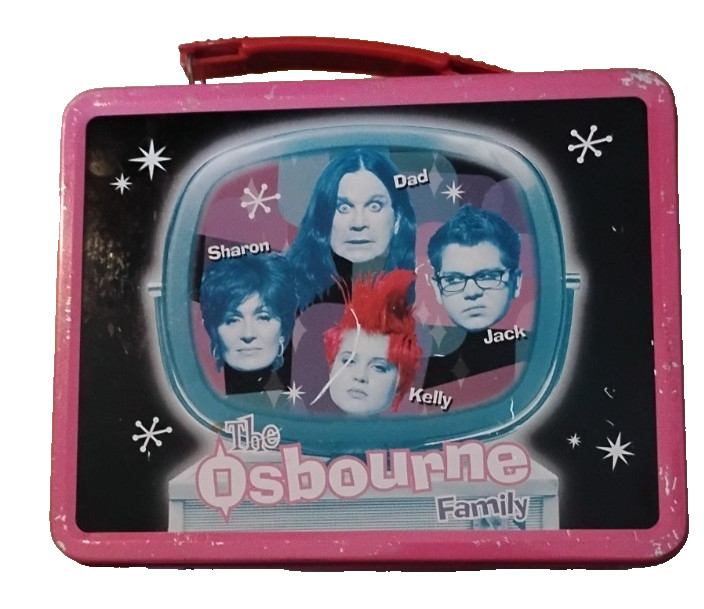 The Osbourne Family Lunchbox and Thermos Set 2002 NECA
