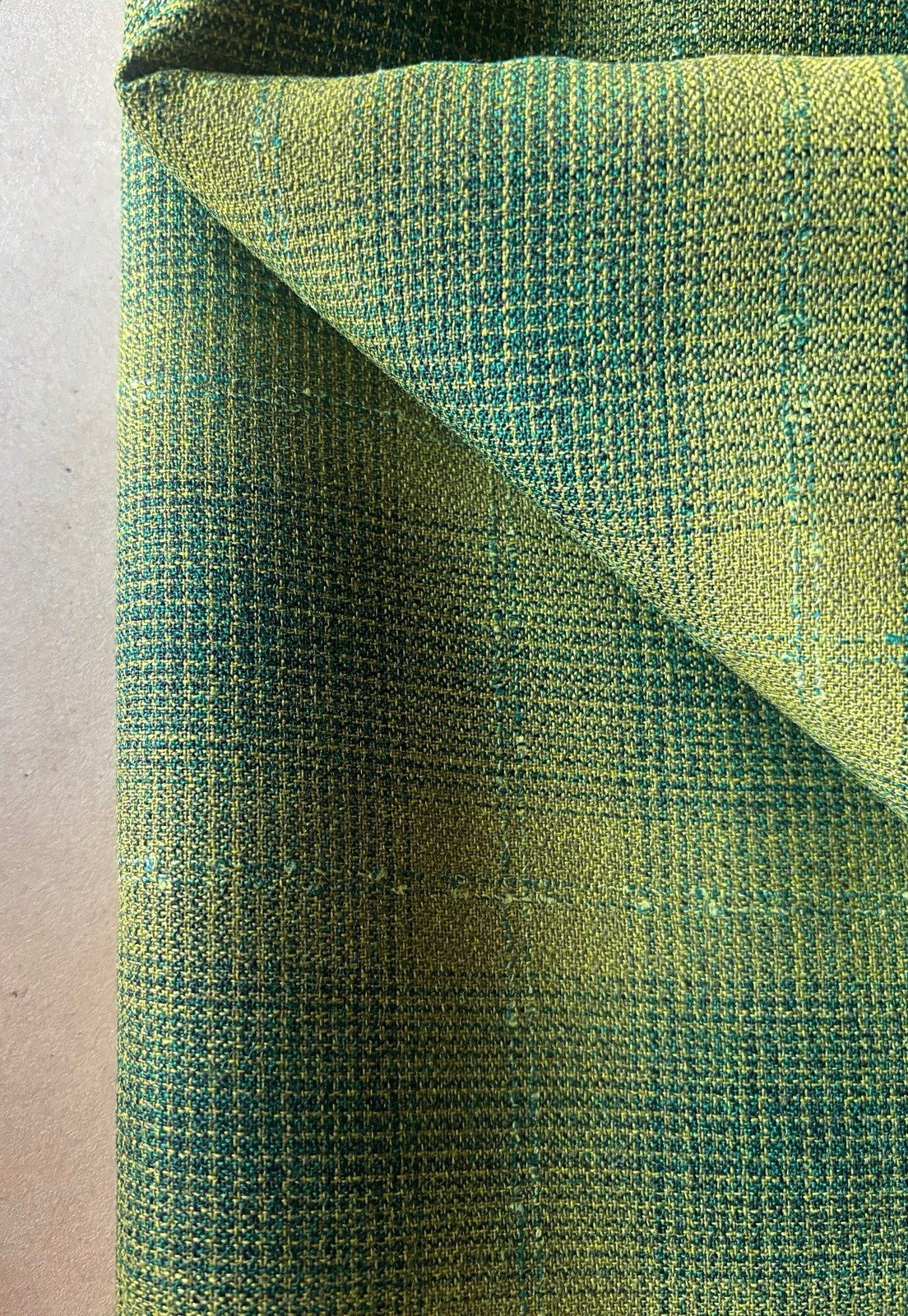 Vintage Deadstock Woolen Suiting Fabric 1.9yd England Savile Row Wool