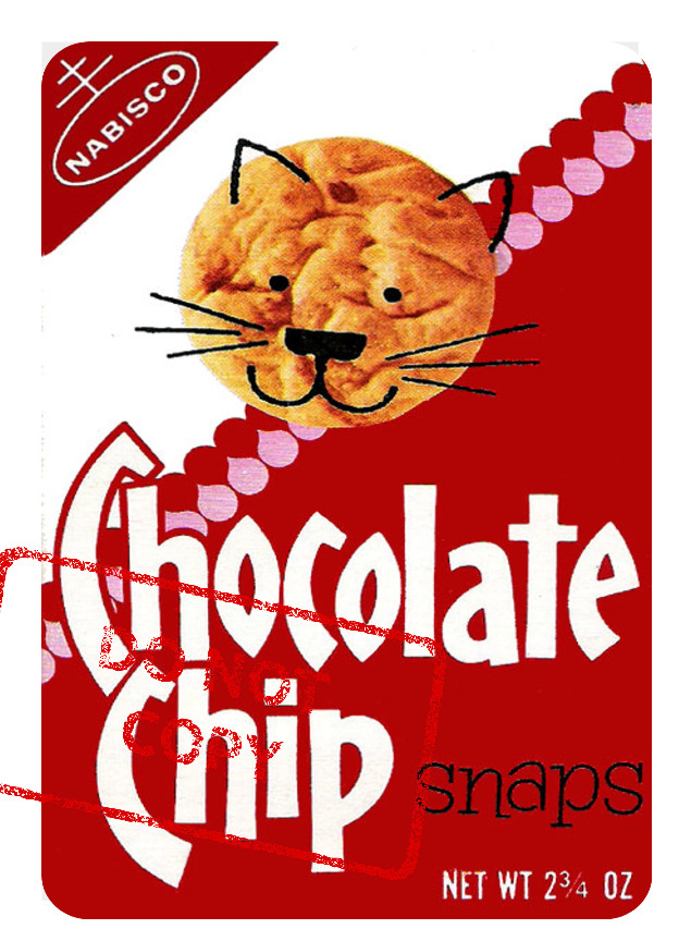 Nabisco's Chocolate Chip Snaps Classic Snack Retro Fridge Magnet 2x3
