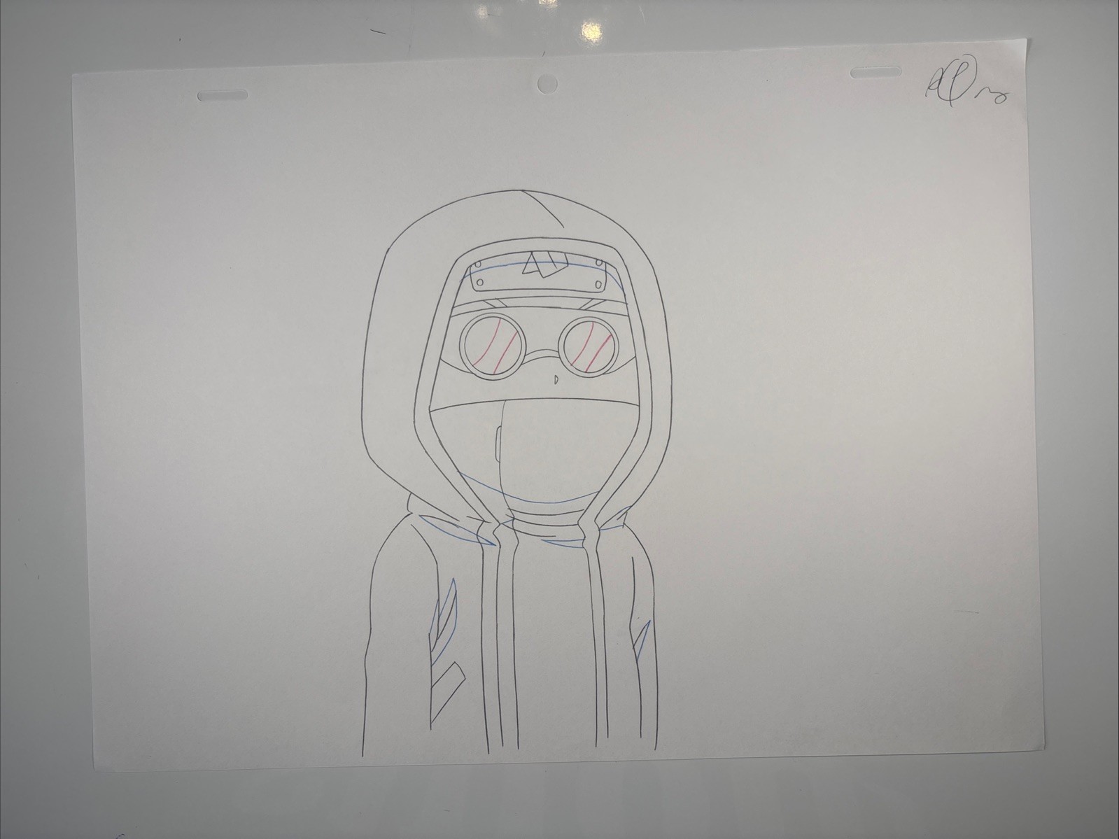 SHINO NARUTO Anime Production Art Animation Cel  Vintage Genga P38 I10