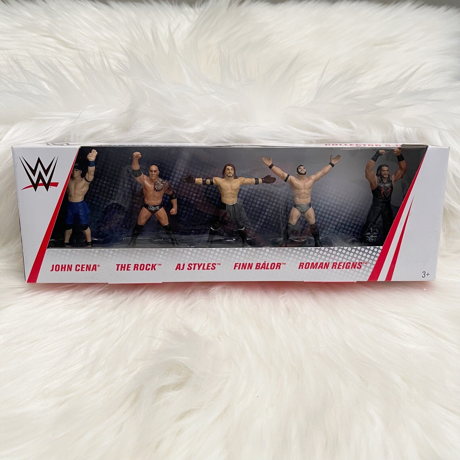 WWE Collector 5-pack John Cena, The Rock, AJ, Finn, Roman Reigns Action Figures