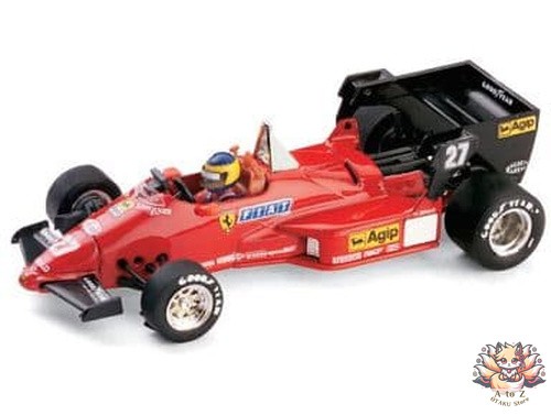 BRUMM Minicar 1/43 Ferrari 126C4 1984 Belgium GP #27 M.Alboreto