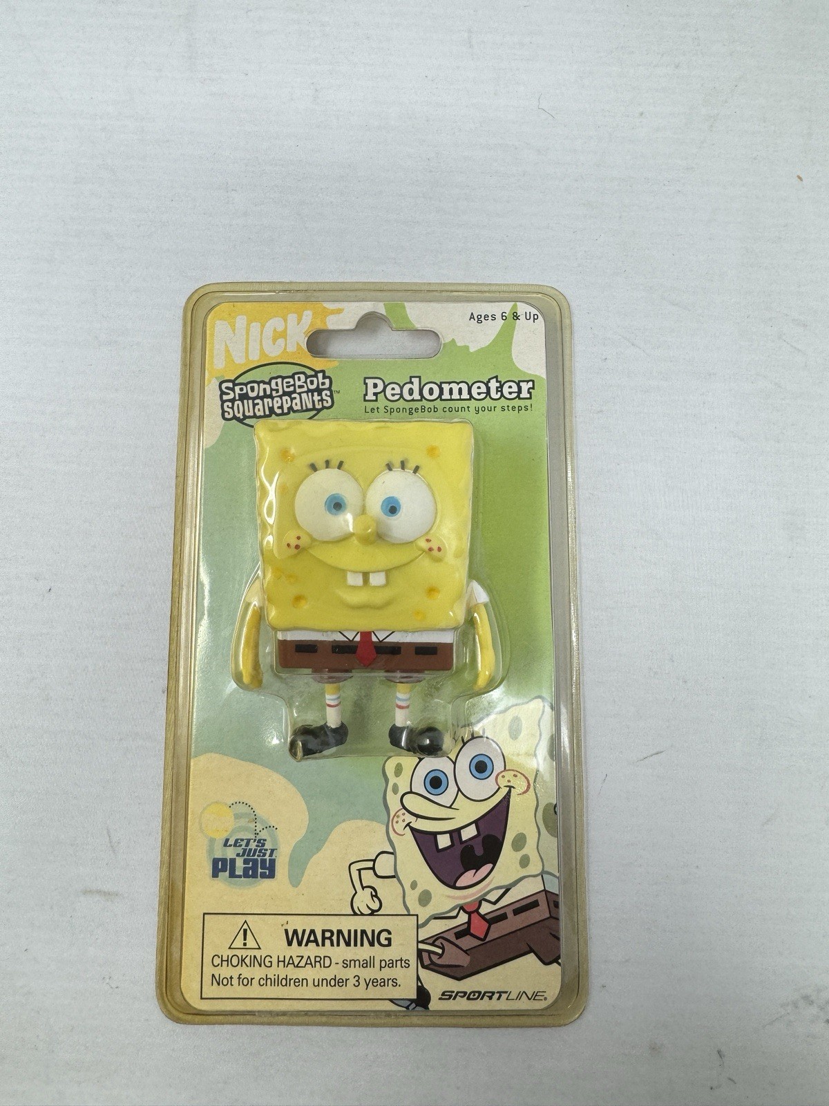 SpongeBob Pedometer Vintage Unused Unopened Collectible Favorite Item