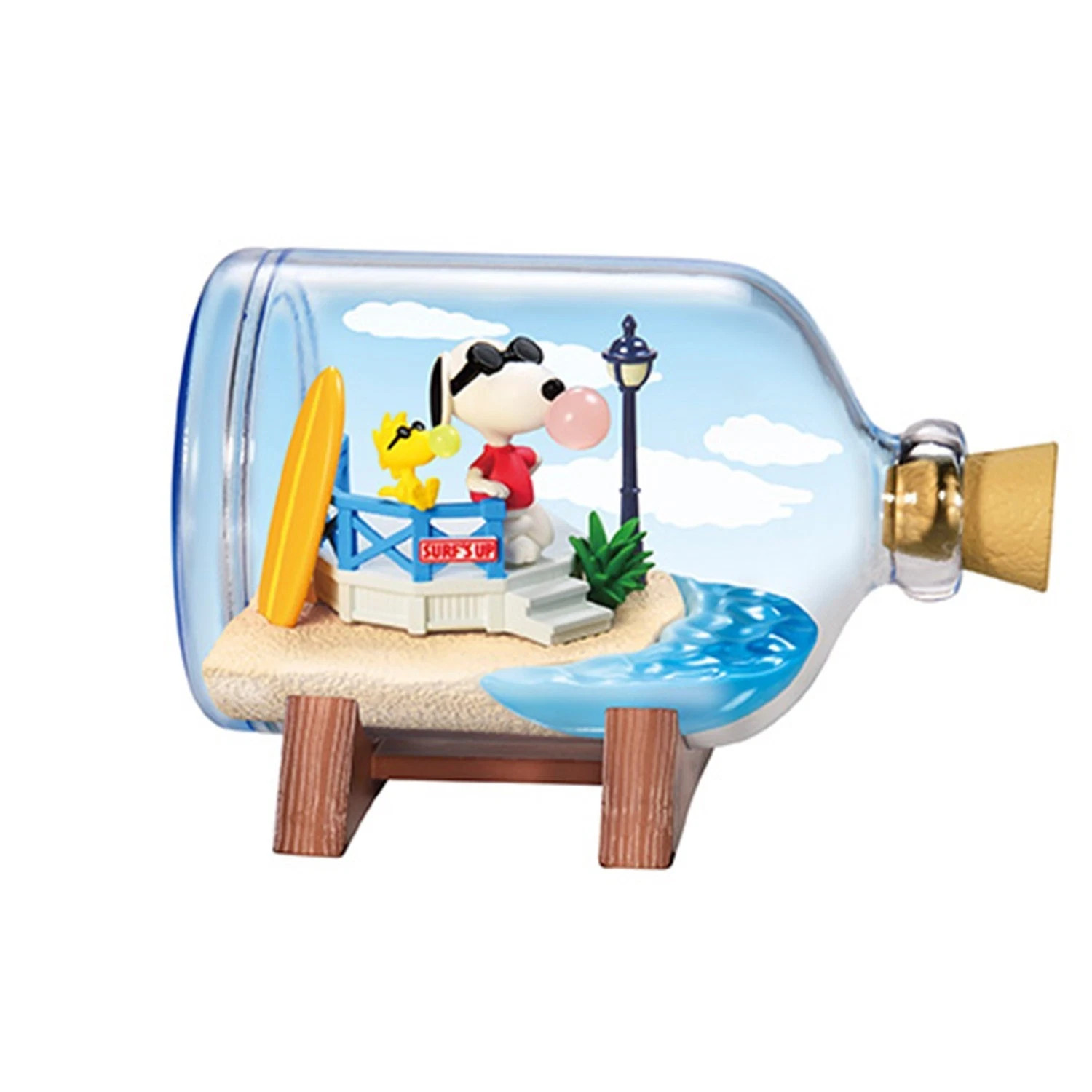 RE-MENT Peanuts Snoopy Time Terrarium Afternoon