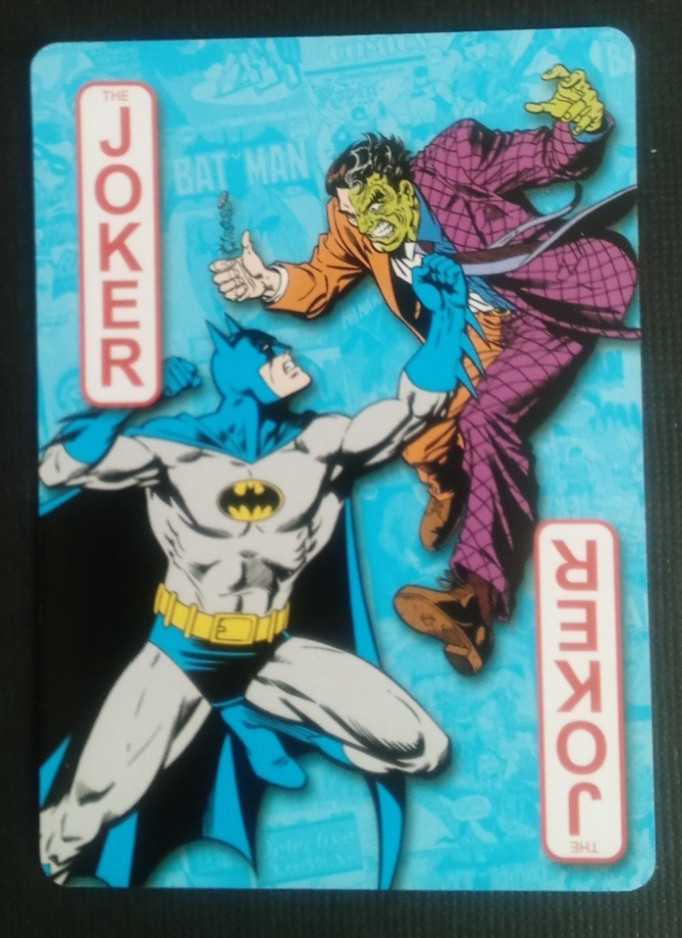 2014 DC Comics Retro Batman Playing Card Joker (B)