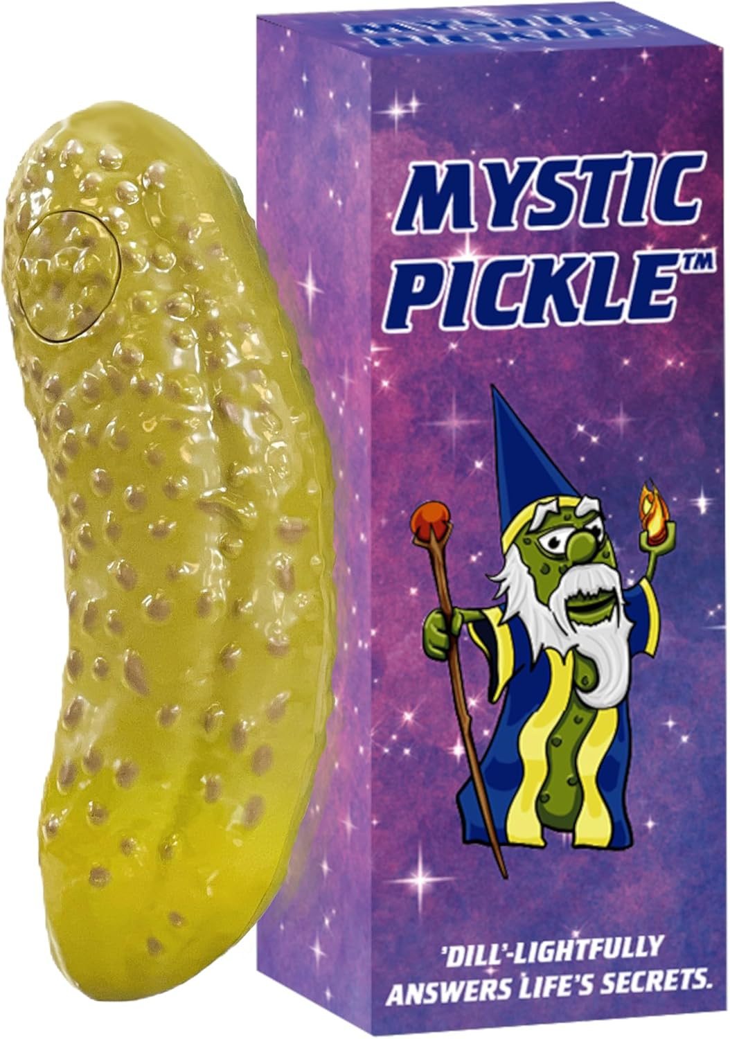 Mystic Pickle - Magic Fortune Teller with 100+ Witty Responses - Unveiling