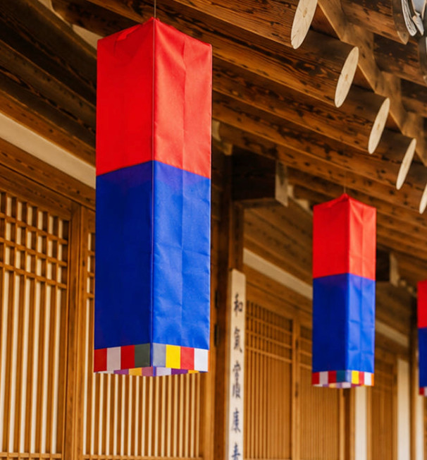 Korean Traditional Cheongsachorong Lantern 67cm Satin Wedding Decoration