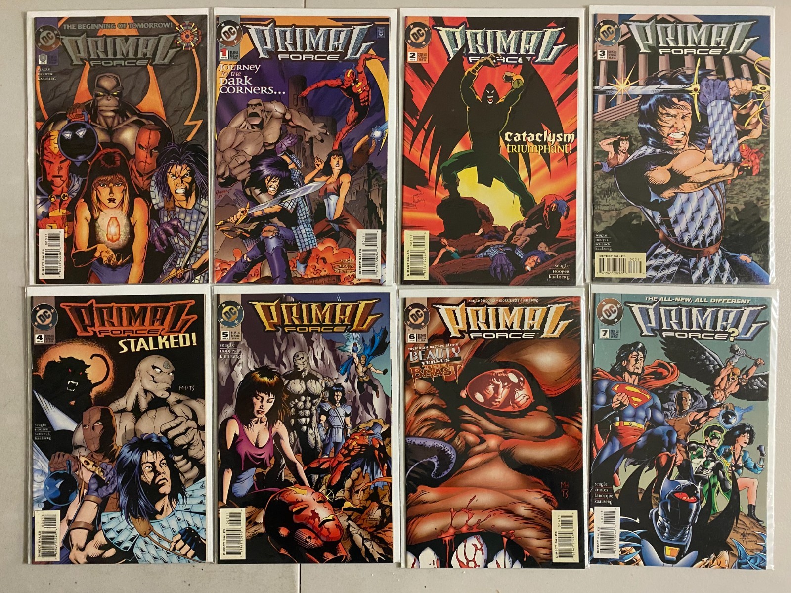 Primal Force set #0-14 15 diff avg 8.0 (1994)