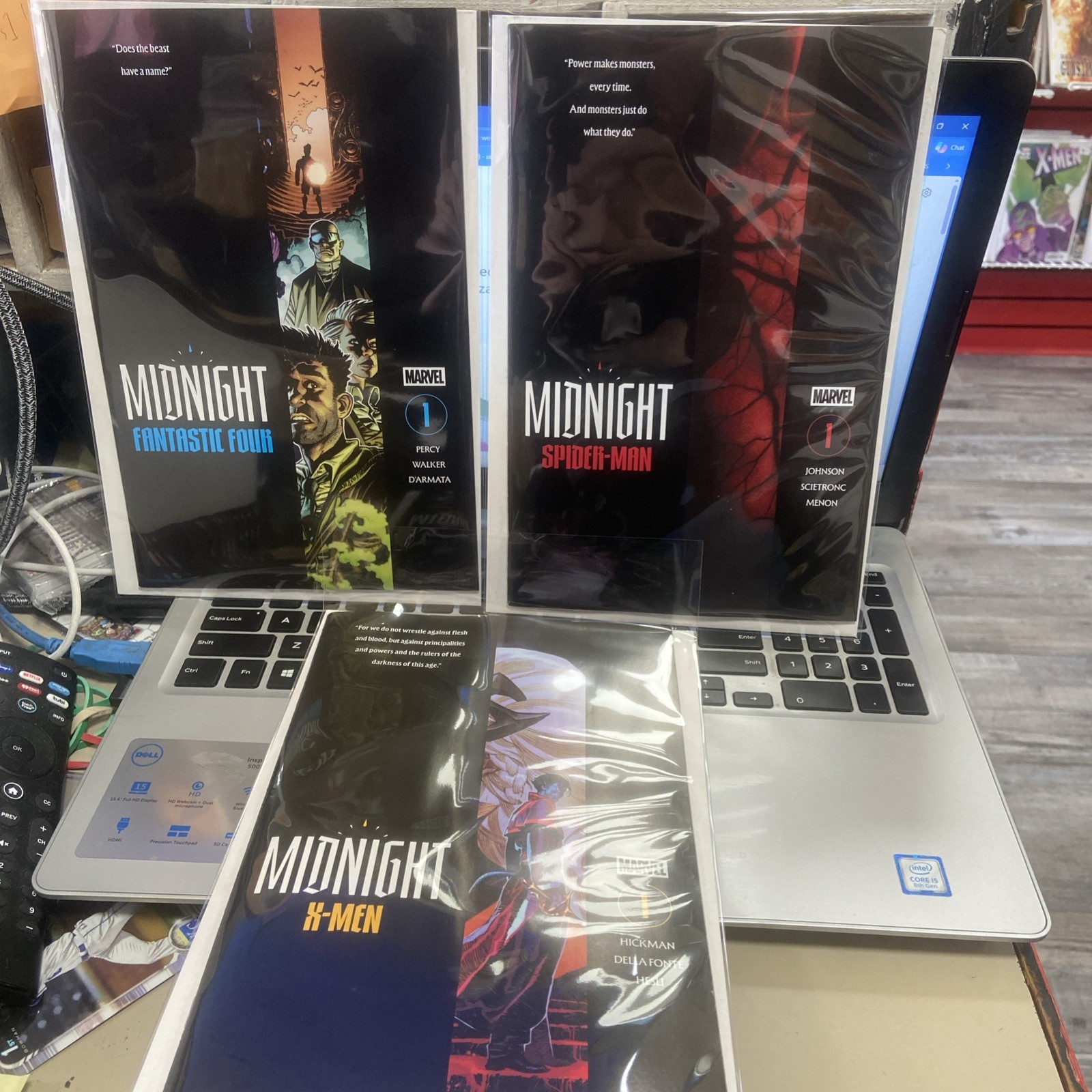 Midnight Spider-Man, Fantastic Four, X-Men #1 Cover A Lot
