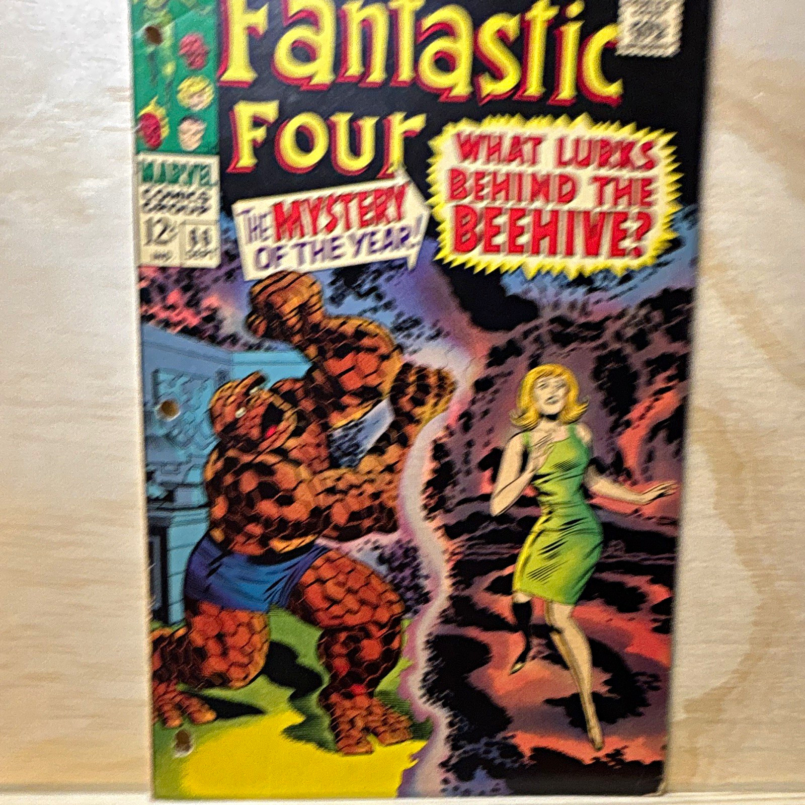 Fantastic Four #66 (Marvel Comics Sept 1966) Stan Lee, Thing Superheroes GOOD