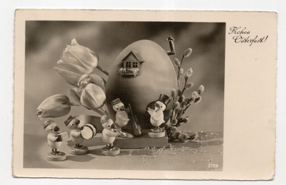 Postcard Wendt and Bold Chicks Happy Easter Old Postcard