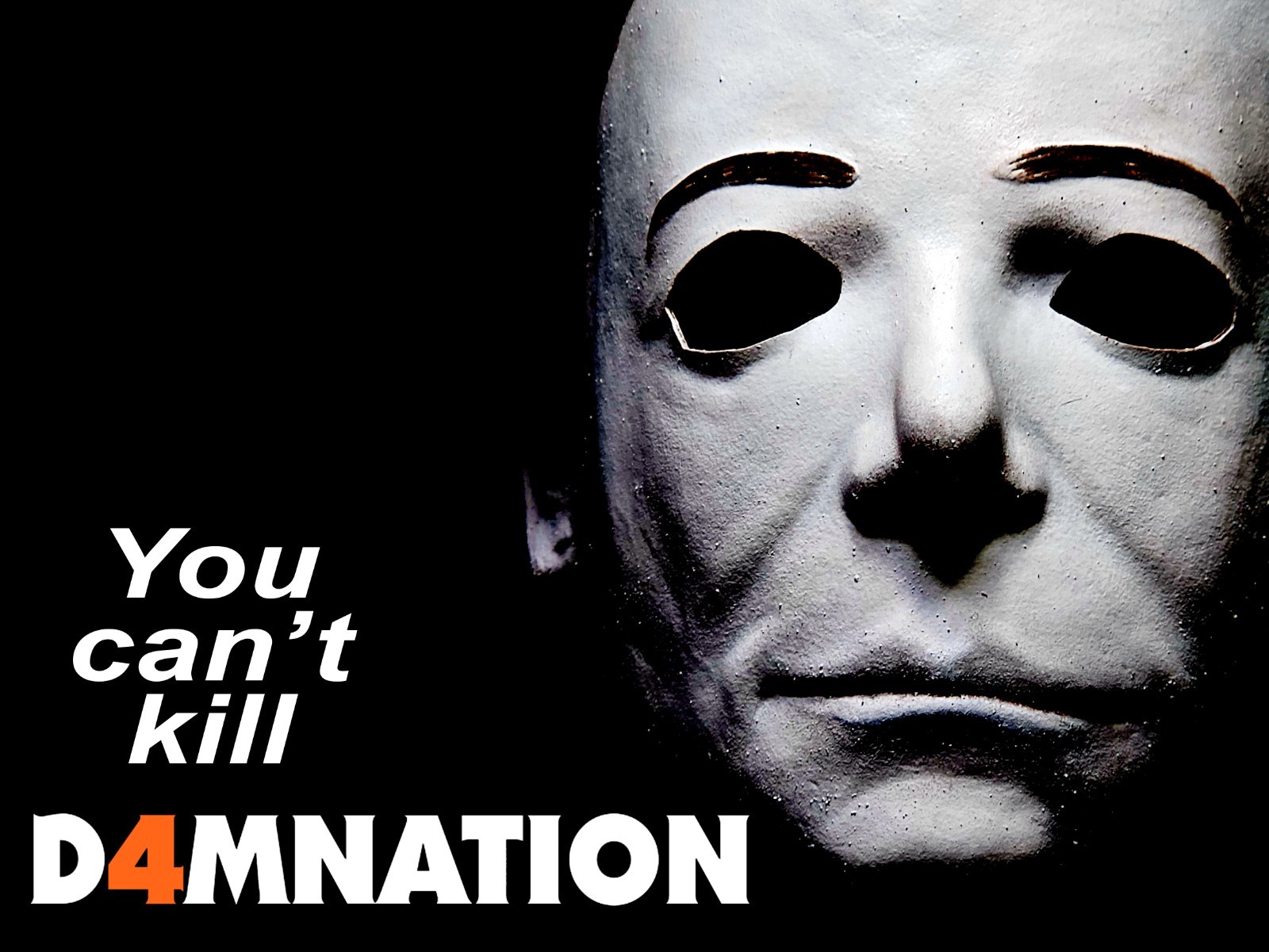 Michael Myers Halloween 4 Mask D4MNATION by Crypt Horror Studios