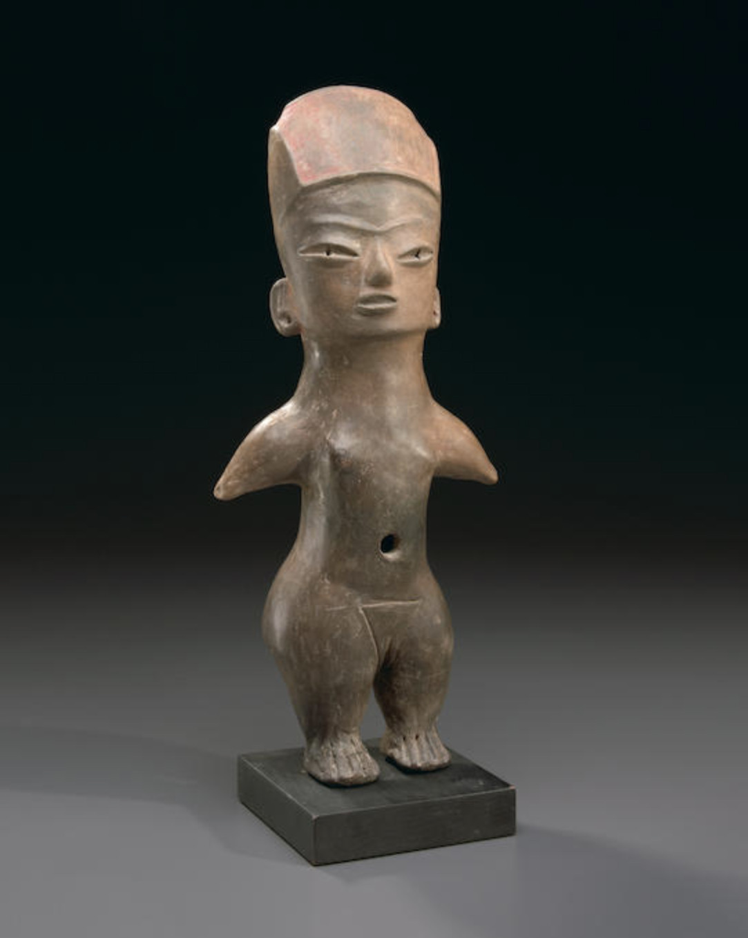 Large Tlatilco Standing Female Figure, Early Preclassic, 1200-900 B.C. RARE 
