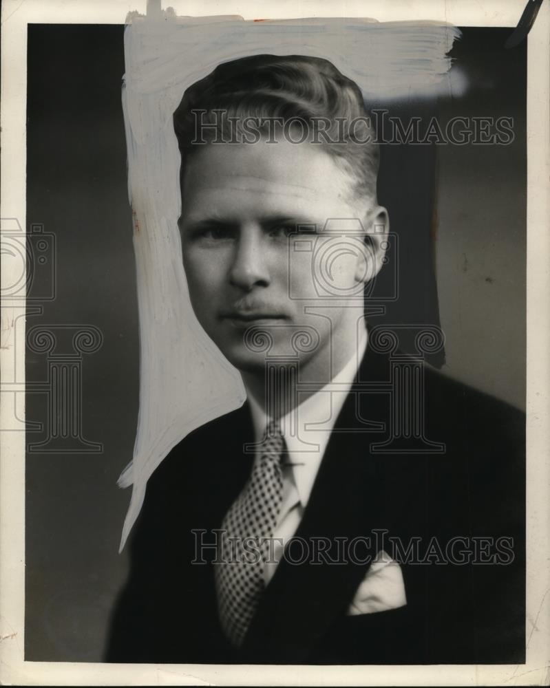 1933 Press Photo Gottlieb Schnied - nep06357
