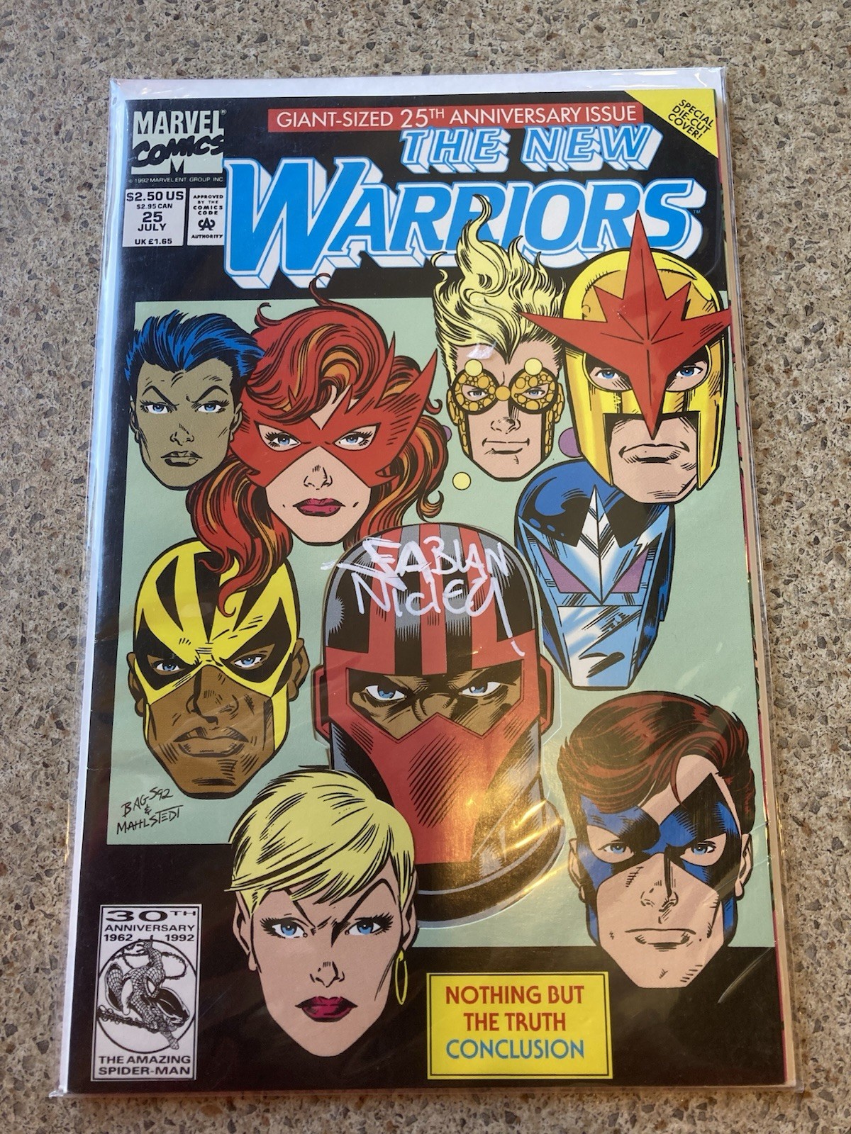 The New Warriors #25 (Marvel Comics July 1992)