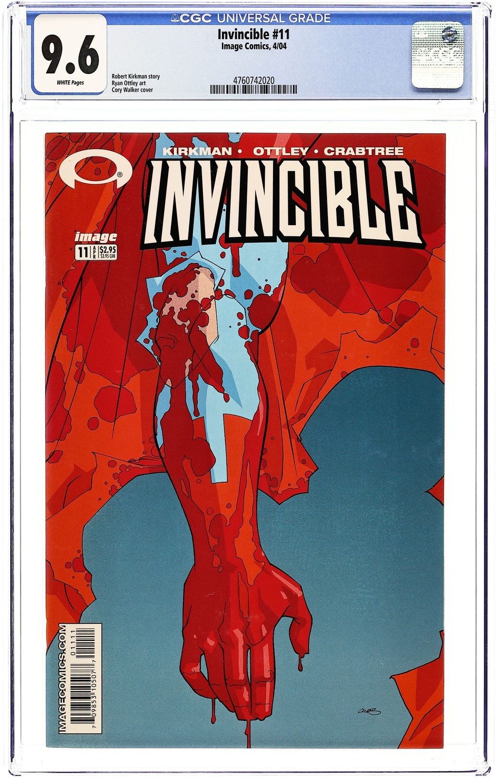 Invincible #11 CGC 9.6 2004 4760742020