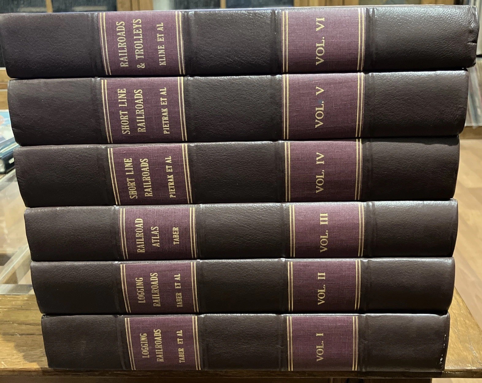 Thomas T. Taber III, Benjamin F G Kline Jr. Et Al. 6 Bound Volumes