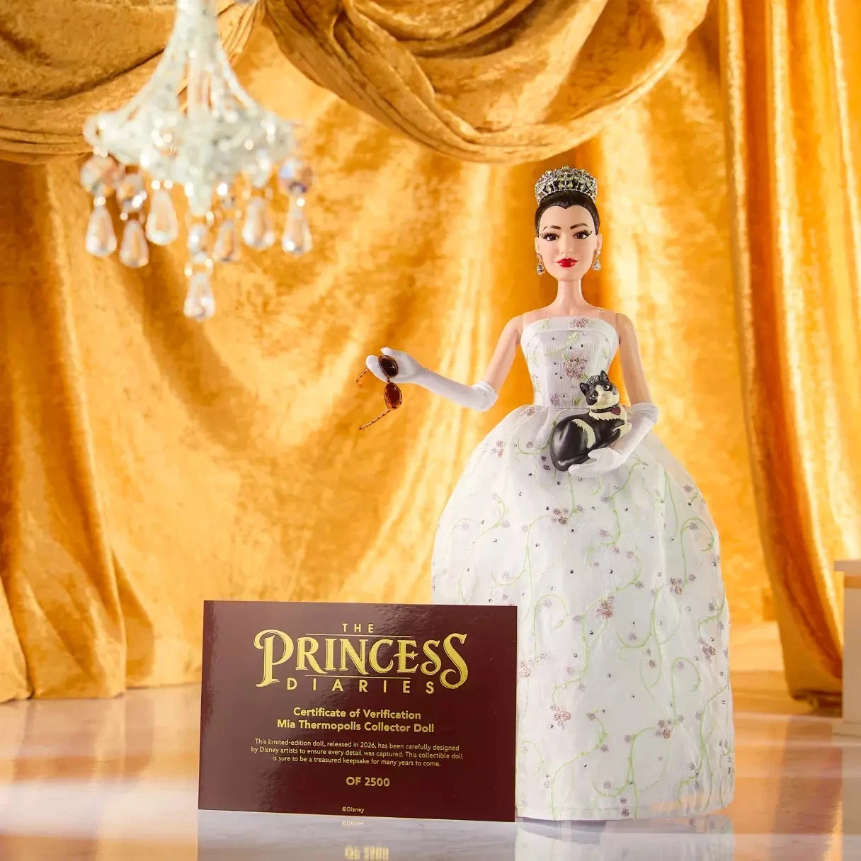 Disney Mia Thermopolis Limited Edition Doll-The Princess Diaries /2500 *IN HAND*