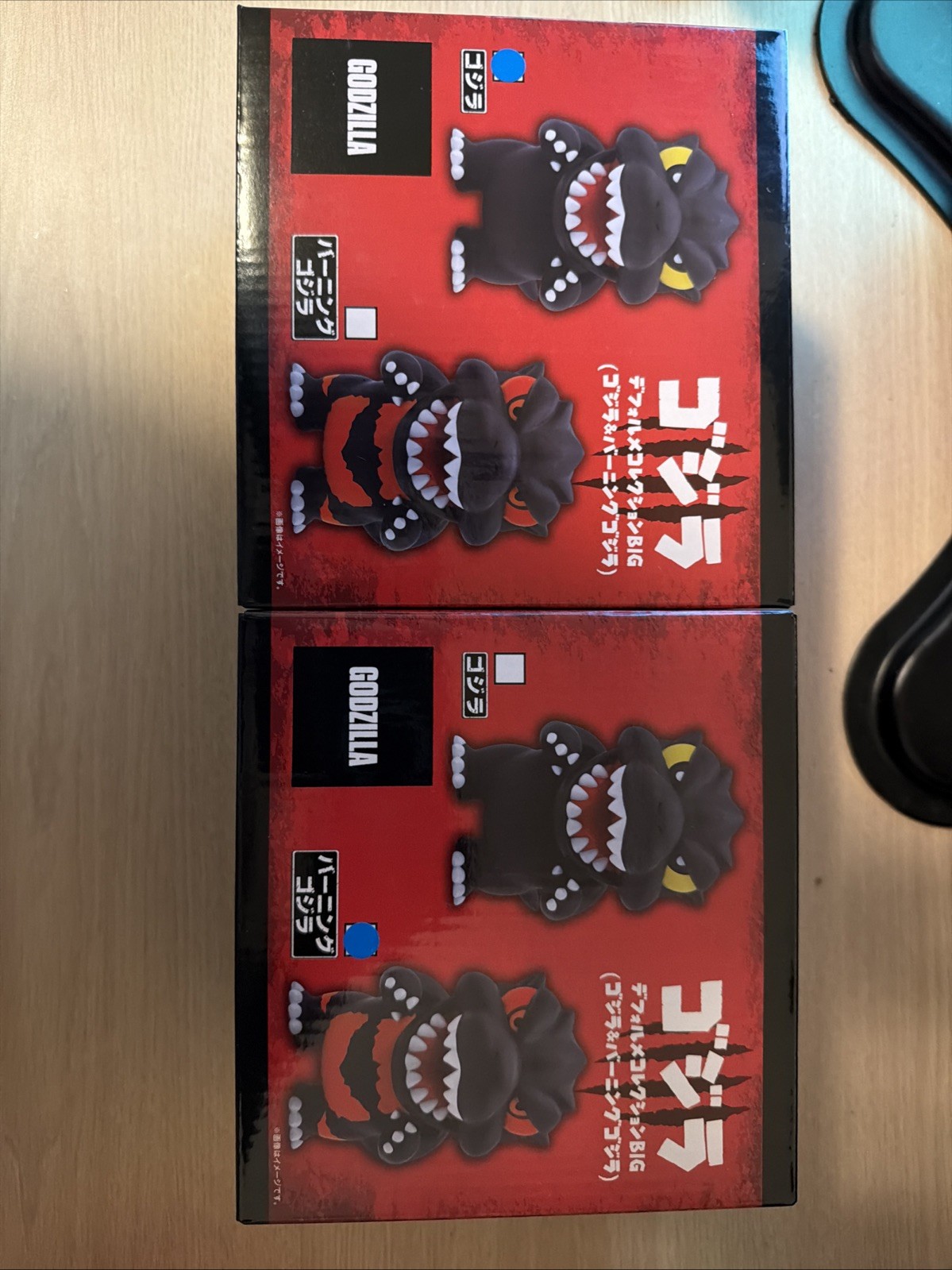 NEW Round1 x Godzilla Collab Deformed Figures COMPLETE SET OF TWO - US Seller