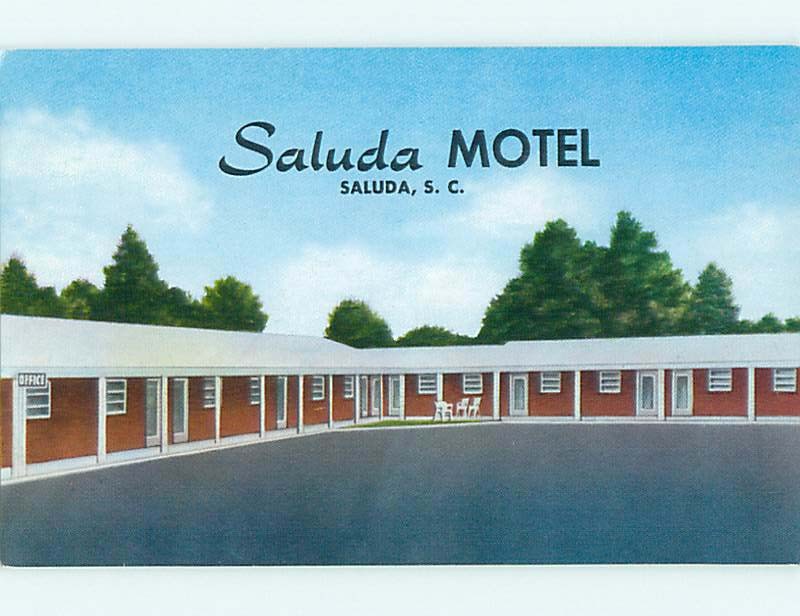 Unused Pre-1980 SALUDA MOTEL Saluda South Carolina SC u2322