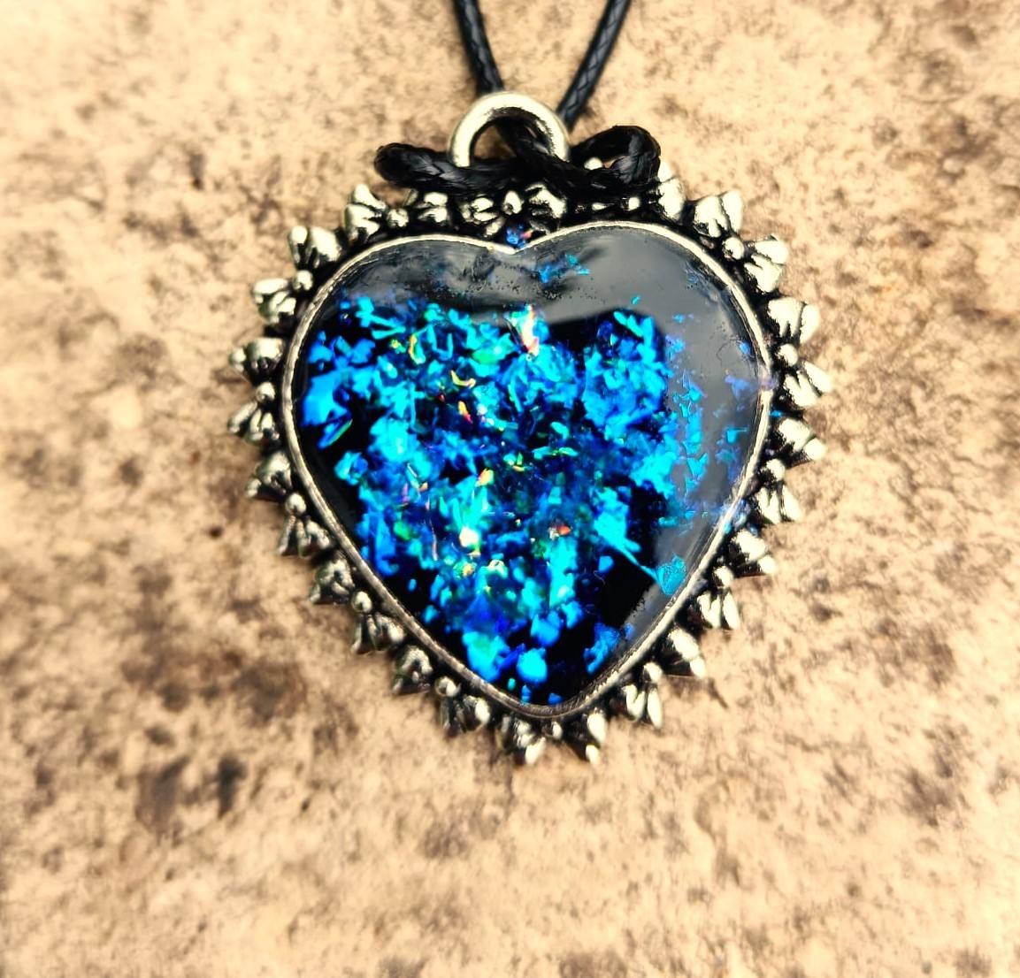 Shungite Pendant For Full EMF Protection Oraphim Silver Activated Shungite