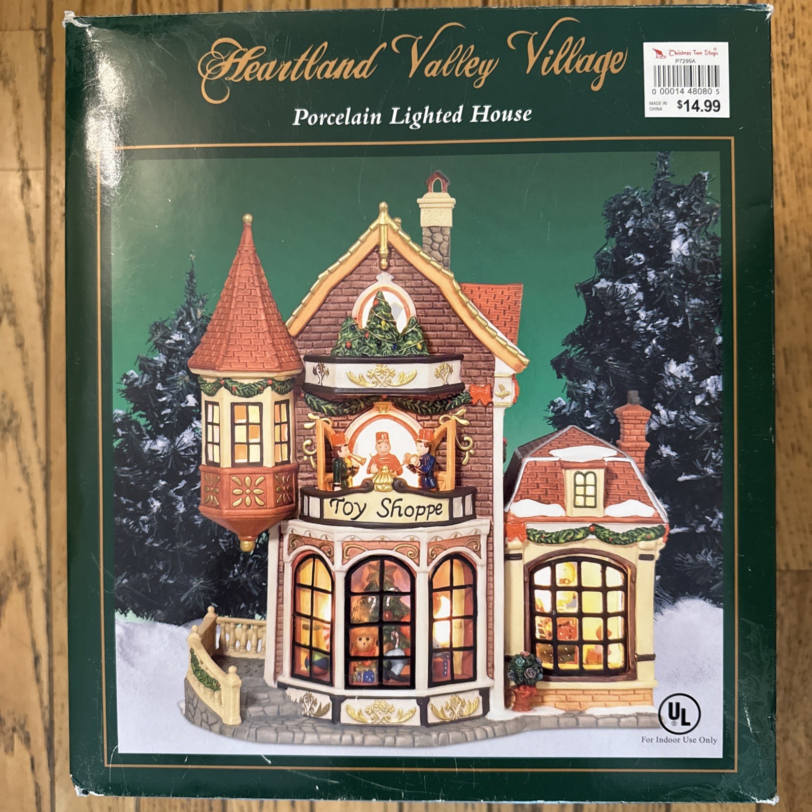 Vintage Heartland Valley Village Toy Shoppe (shop) Beautiful Christmas House