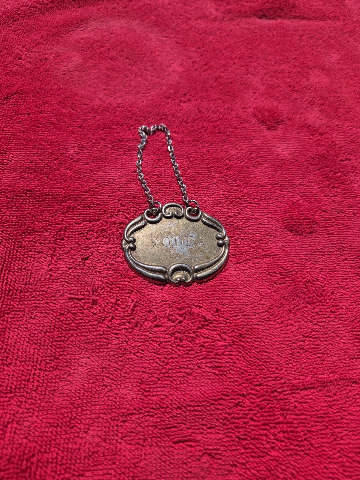 Vintage VODKA badge