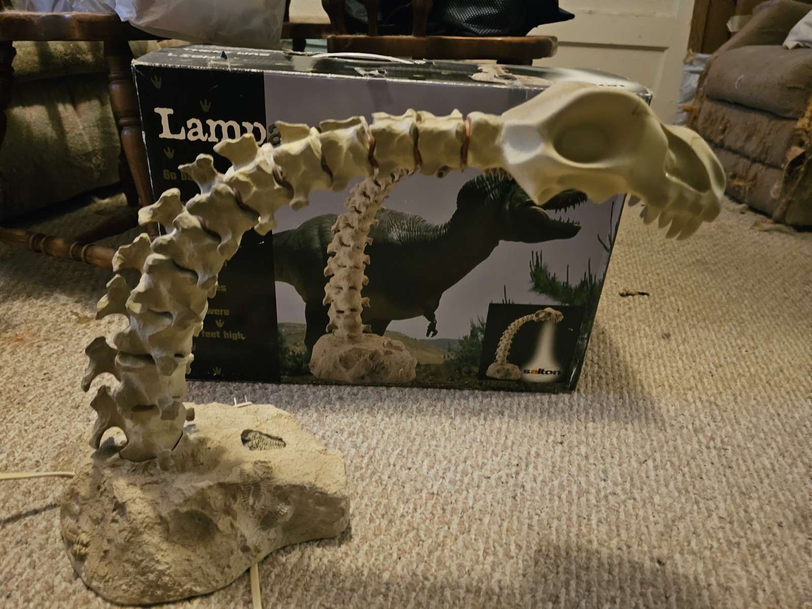 Vintage Lampasaurus Lamp 1999 Salton