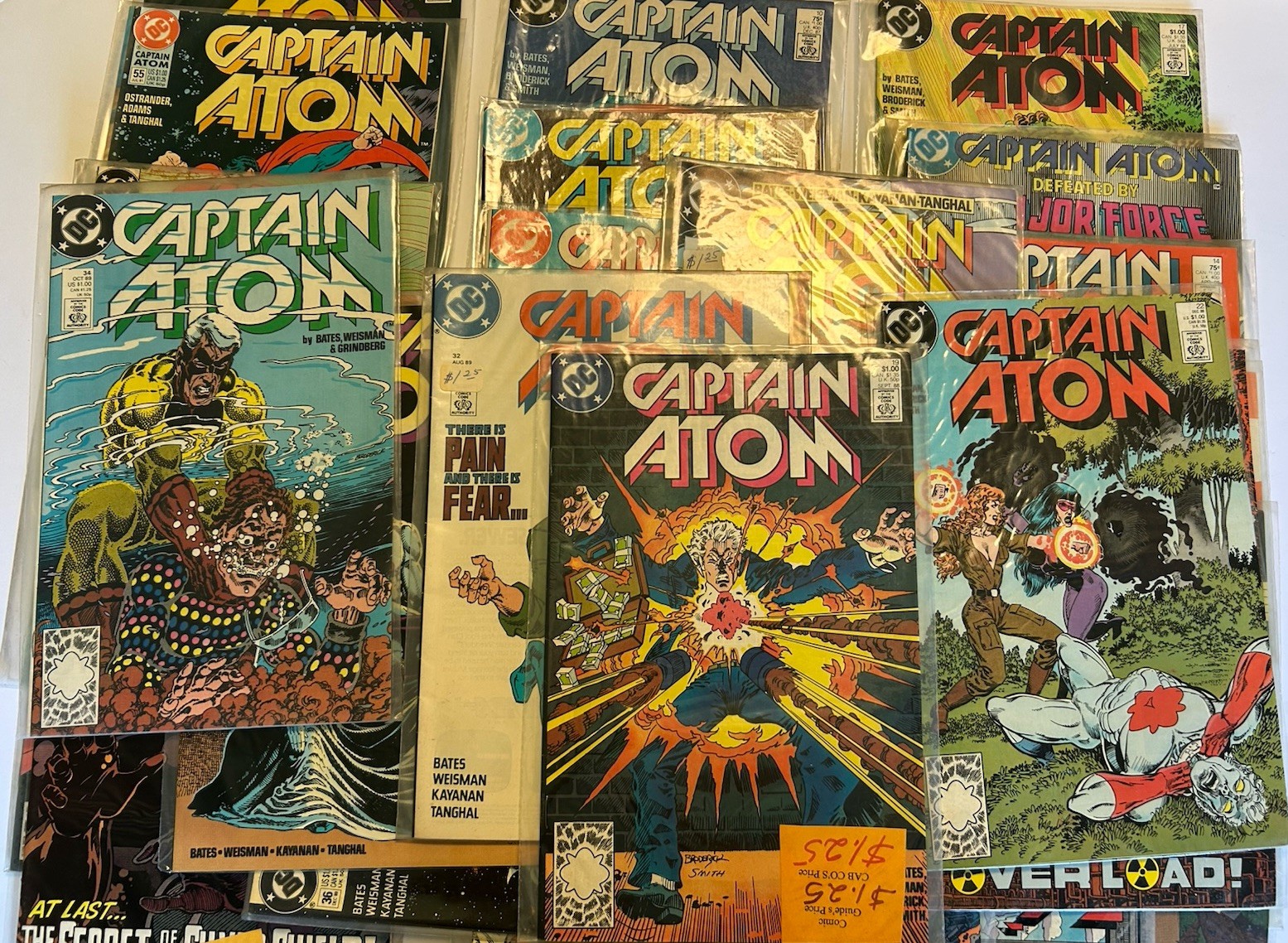 Captain Atom Lot Of 26 Comics Comic Books Vintage 