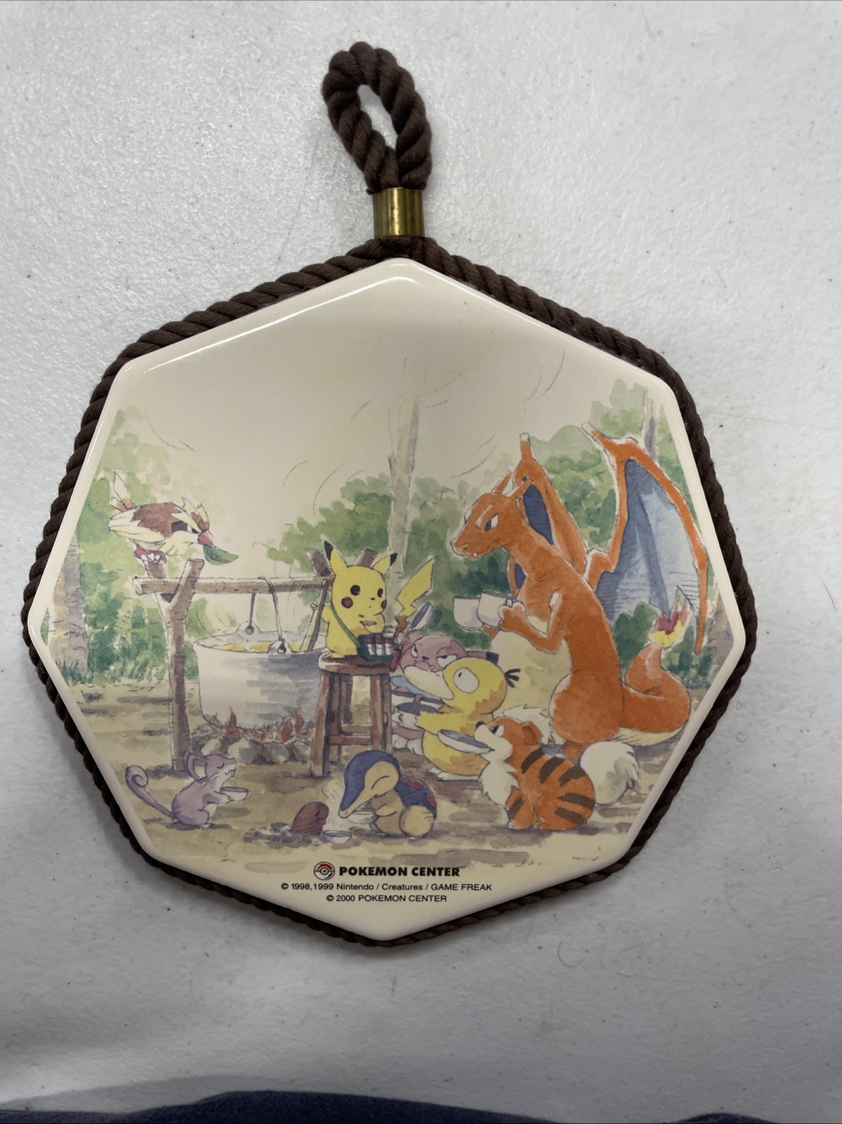 Pokemon Center New York Pokemon Cooking Club Trivet 2000