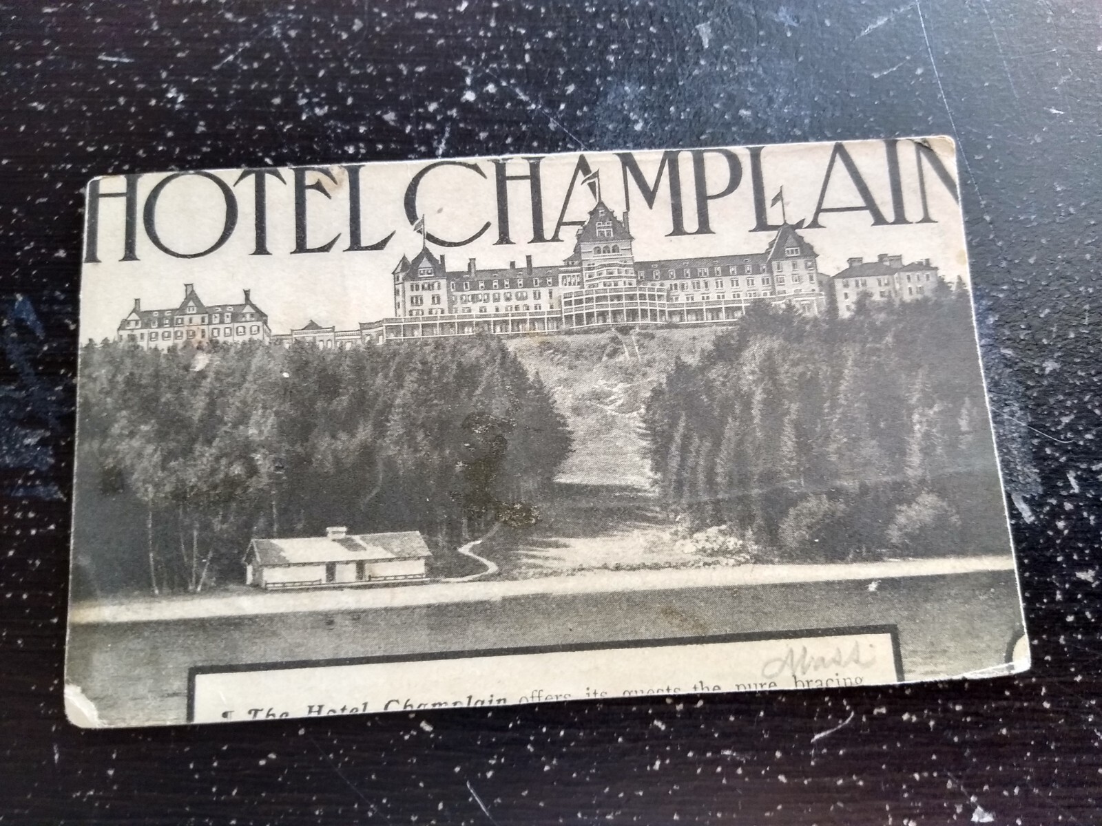 Hotel Champlain Hotel Advertising Postcard