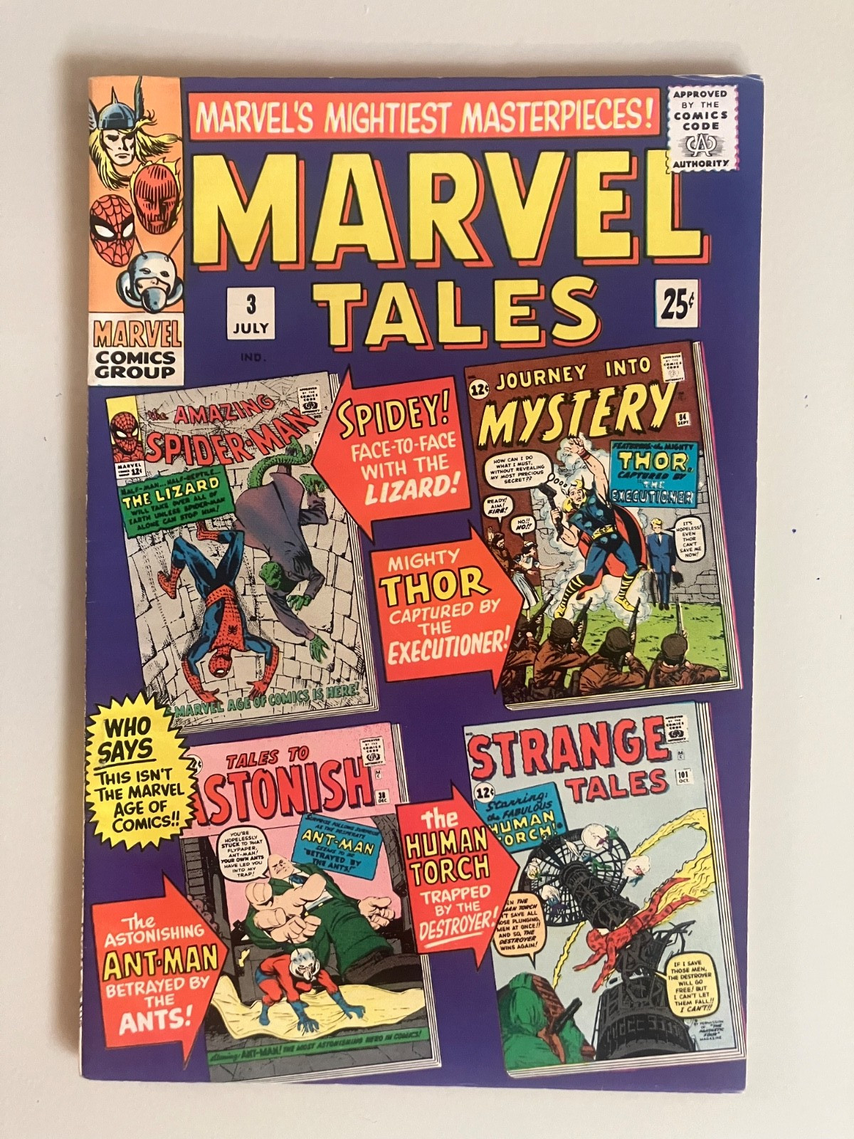 MARVEL TALES # 3 VF/NM 9.0 Perfect Spine  Smooth  Glossy  50% OFF GUIDE 