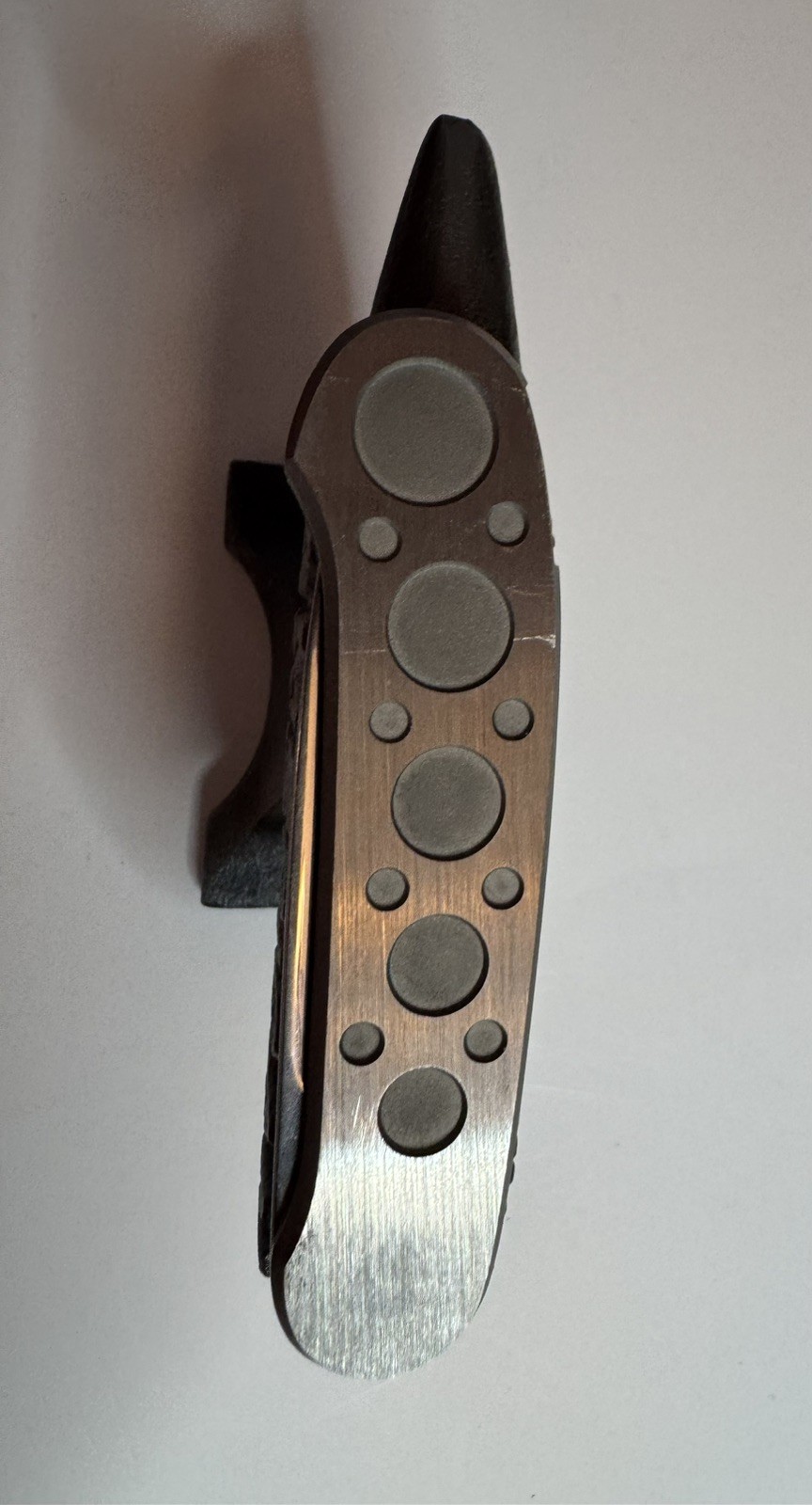 Vintage Pacific Cutlery Corp PCC Barry Wood Swing Lock Vintage Folding Knife
