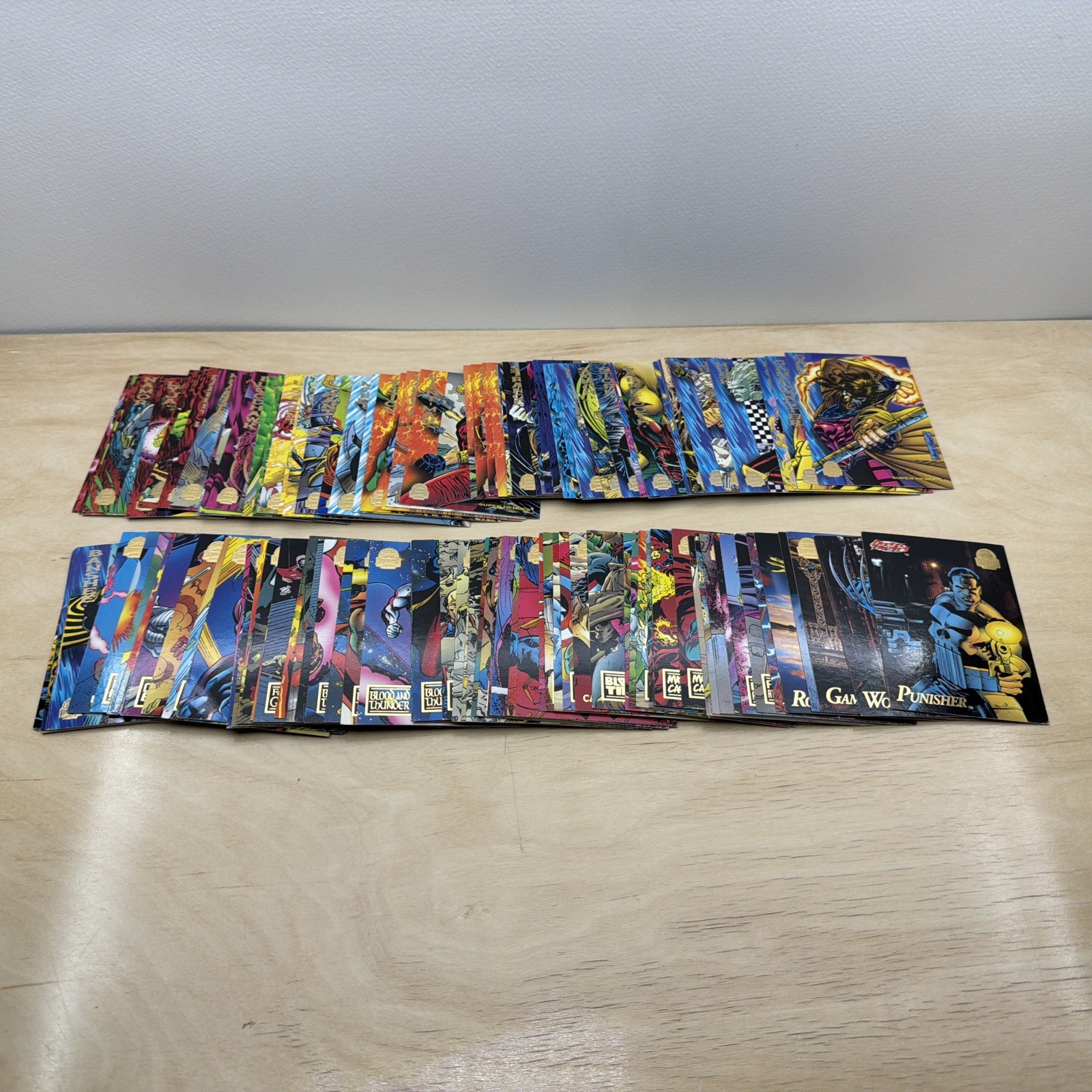 1994 Fleer Marvel Universe 125+ Card Lot
