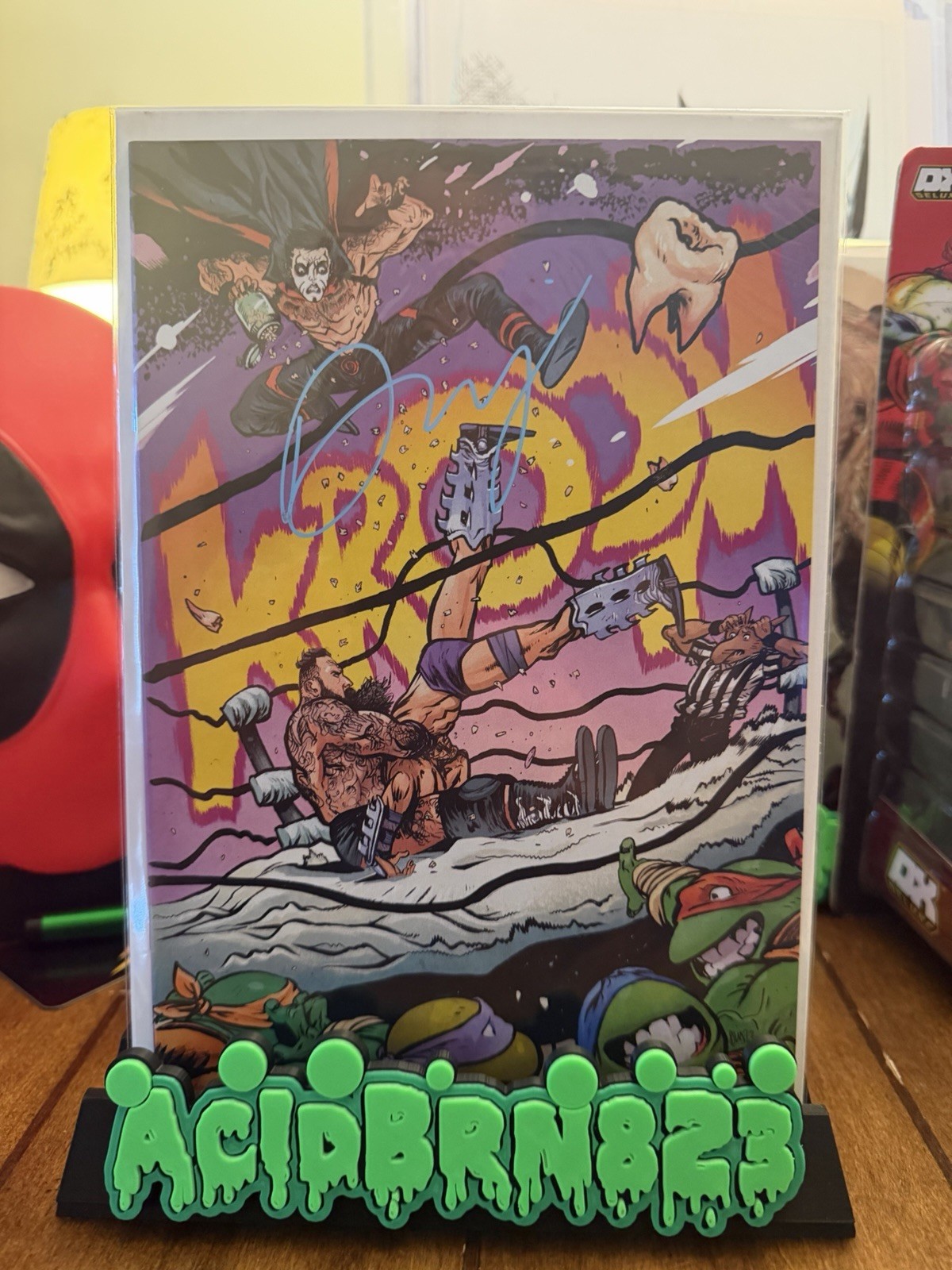 TMNT #1 NYCC Brody King Danhausen LTD 250 Signed Daniel Warren Johnson COA