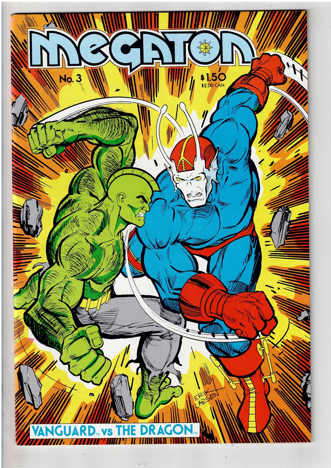 MEGATON #3 (1986) NM- 1ST APP SAVAGE DRAGON