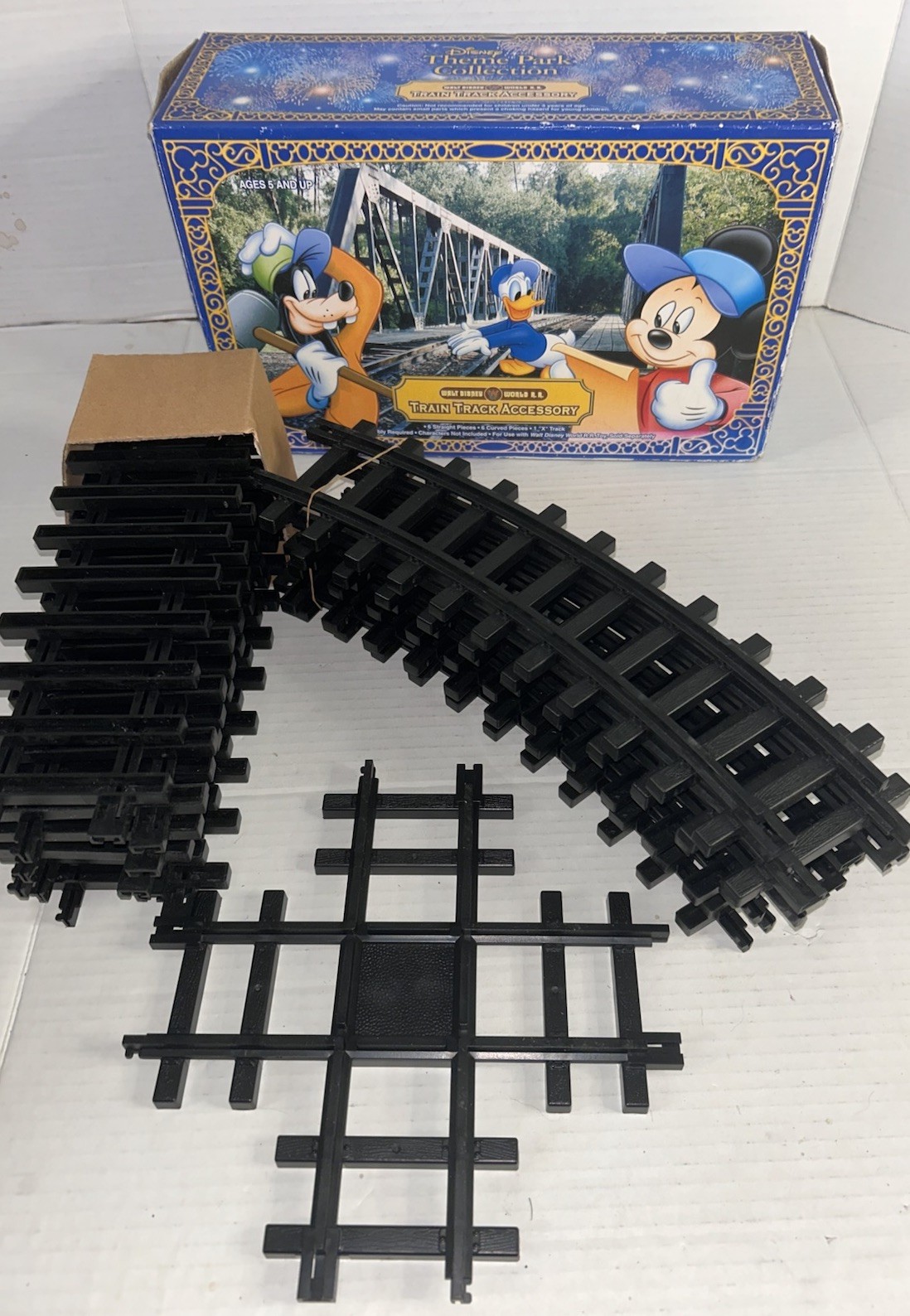 Vintage Walt Disney World Theme Park Collection RR Train Track Accessory