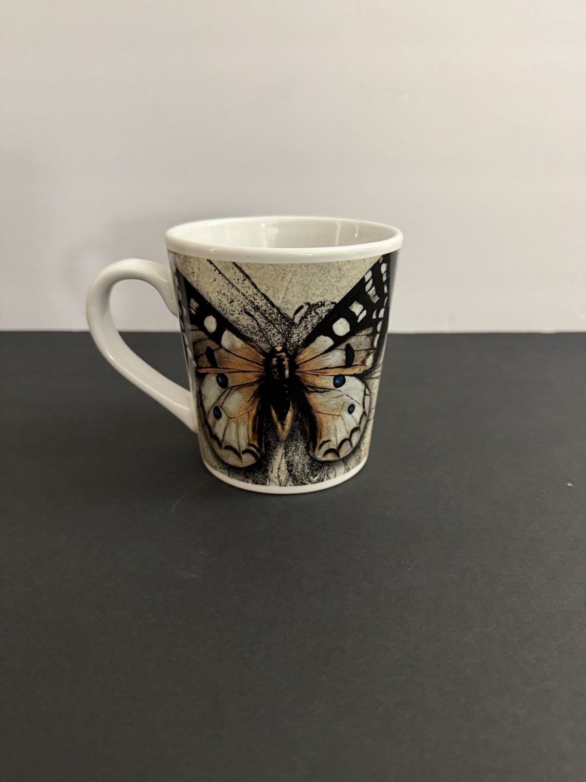 Butterfly Mug 16 oz Pinto Sundance “Dream As If You”ll Live Forever”