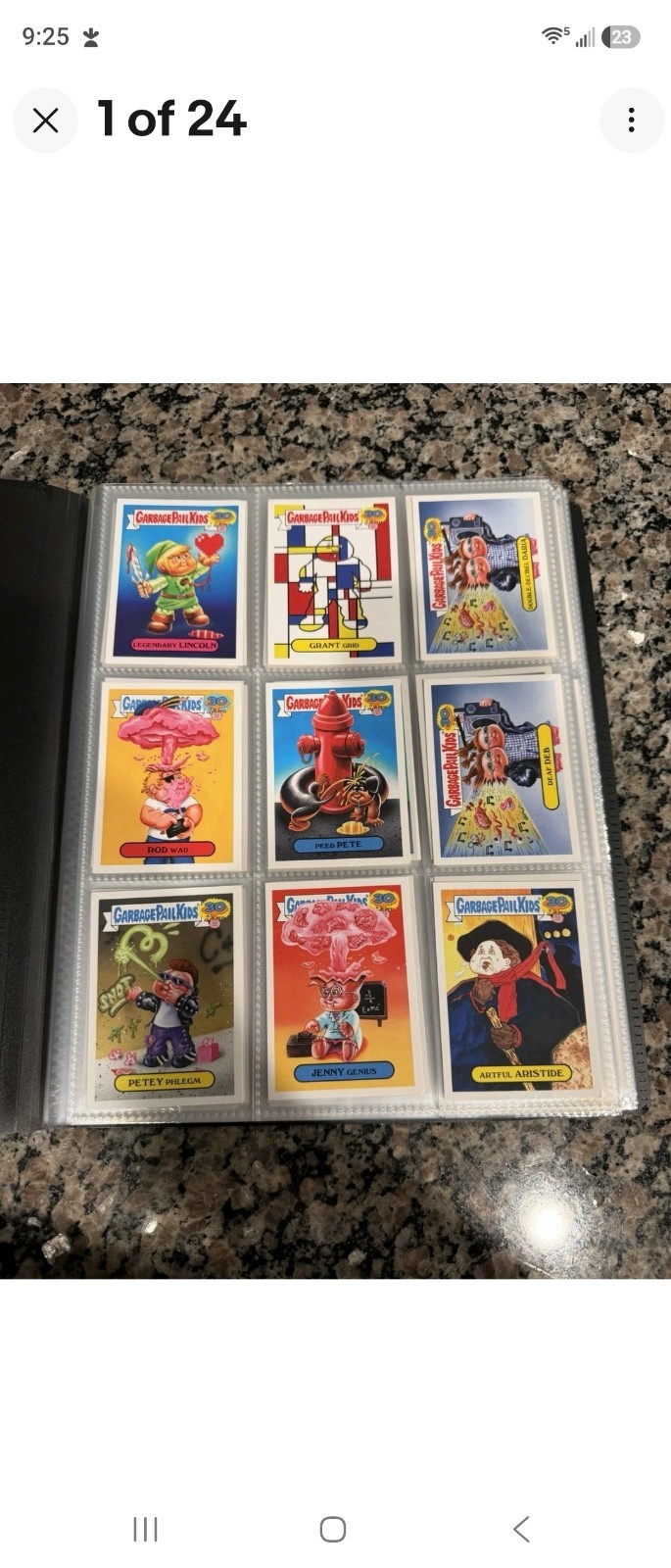 2015 Topps Garbage Pail Kids 30th Bundle over 195 Cards EXC+ to MINT. Most MINT